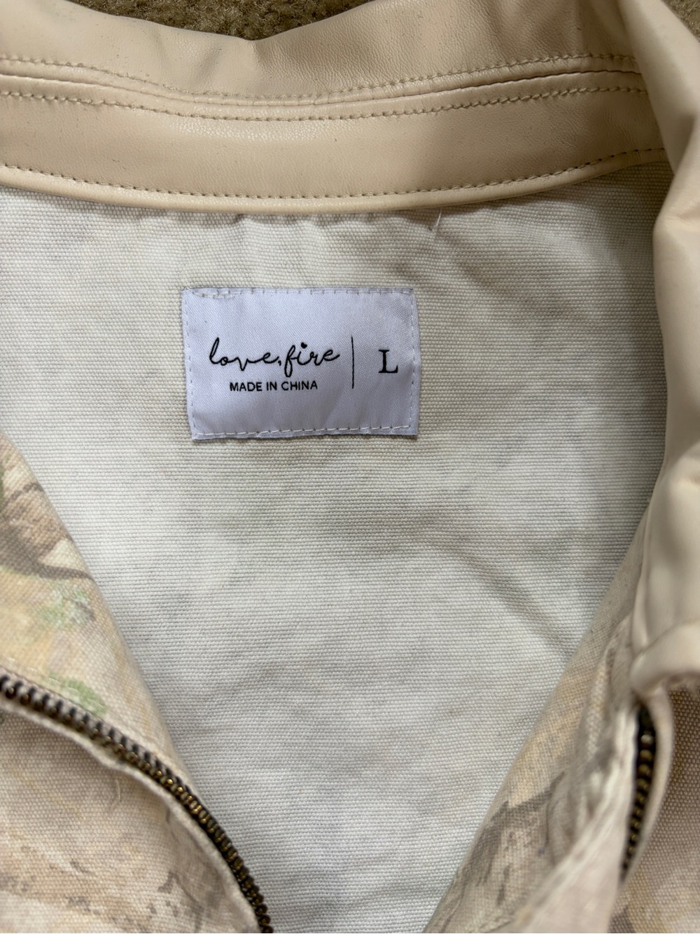 Love Tree Forest Camo Crop Jacket - Picture 2 of 6